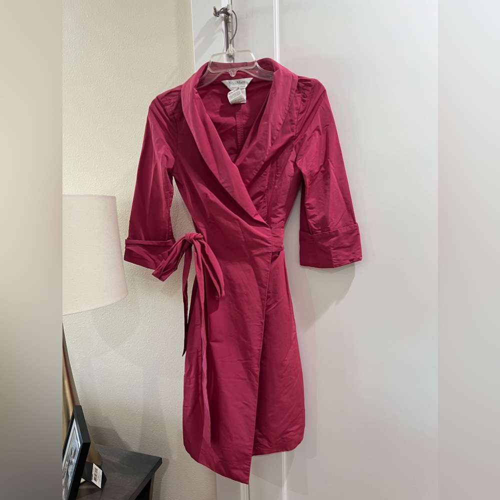 Max Mara Wrap Dress 4